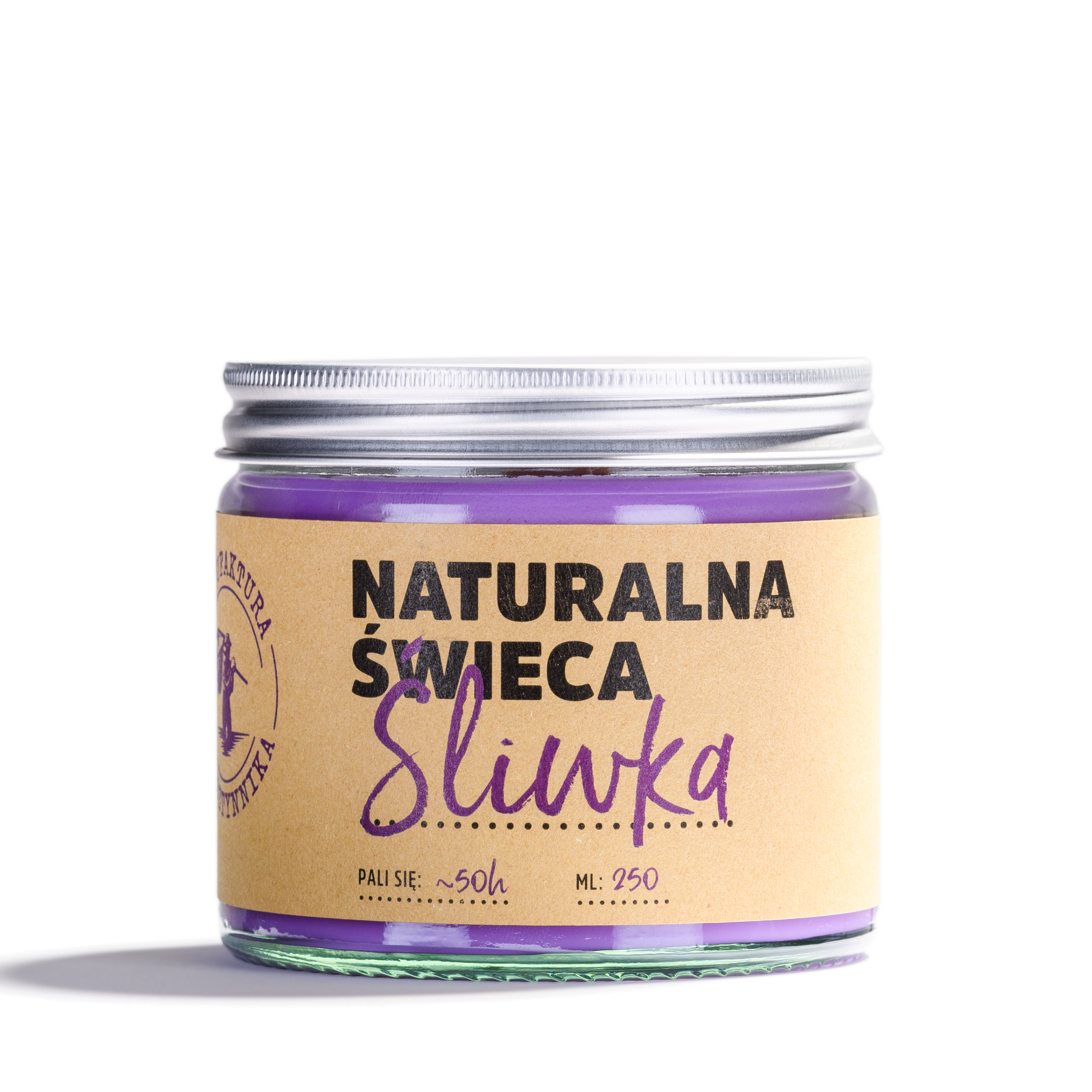 Natural Plum Soy Candle