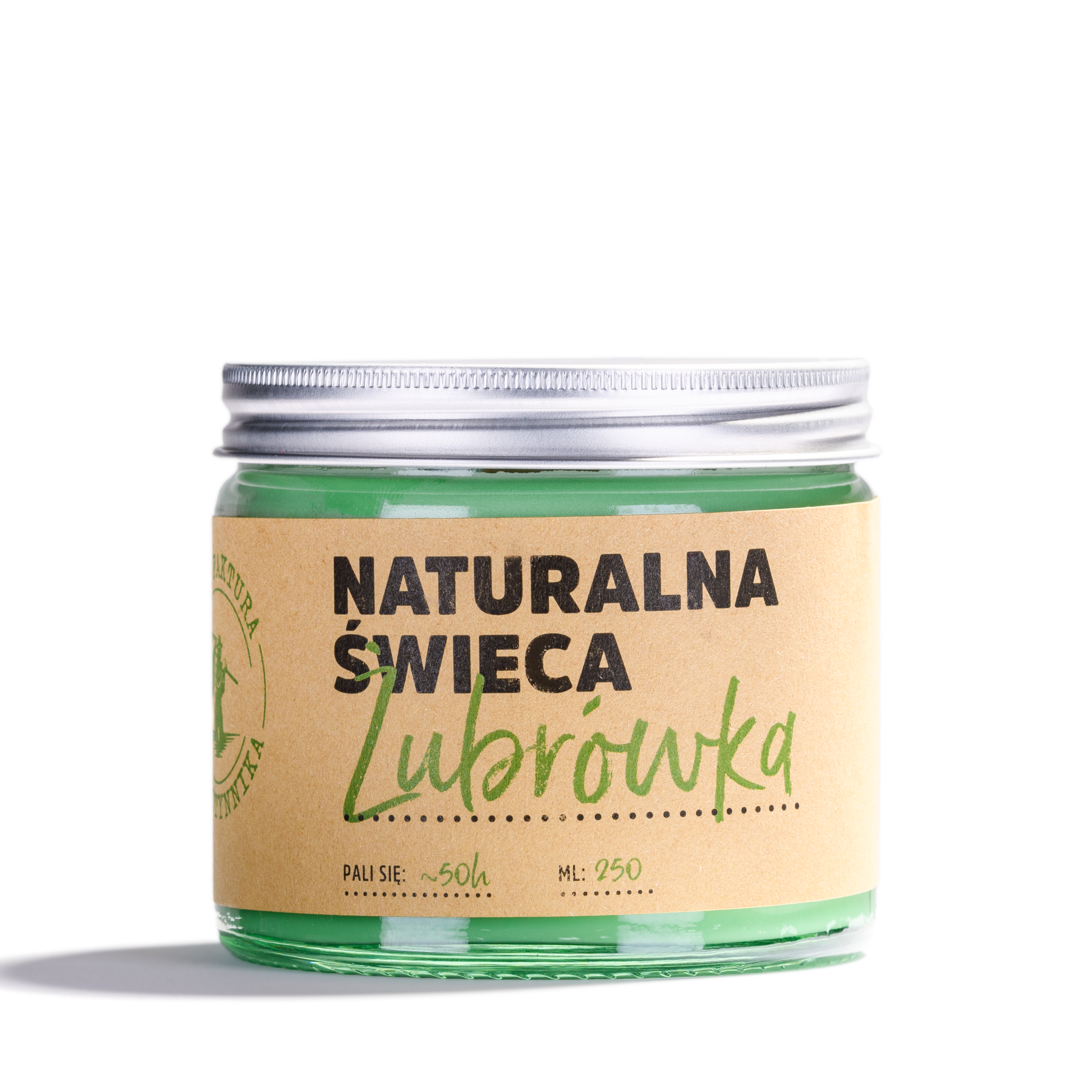 Naturalna Świeca Sojowa Żubrówka