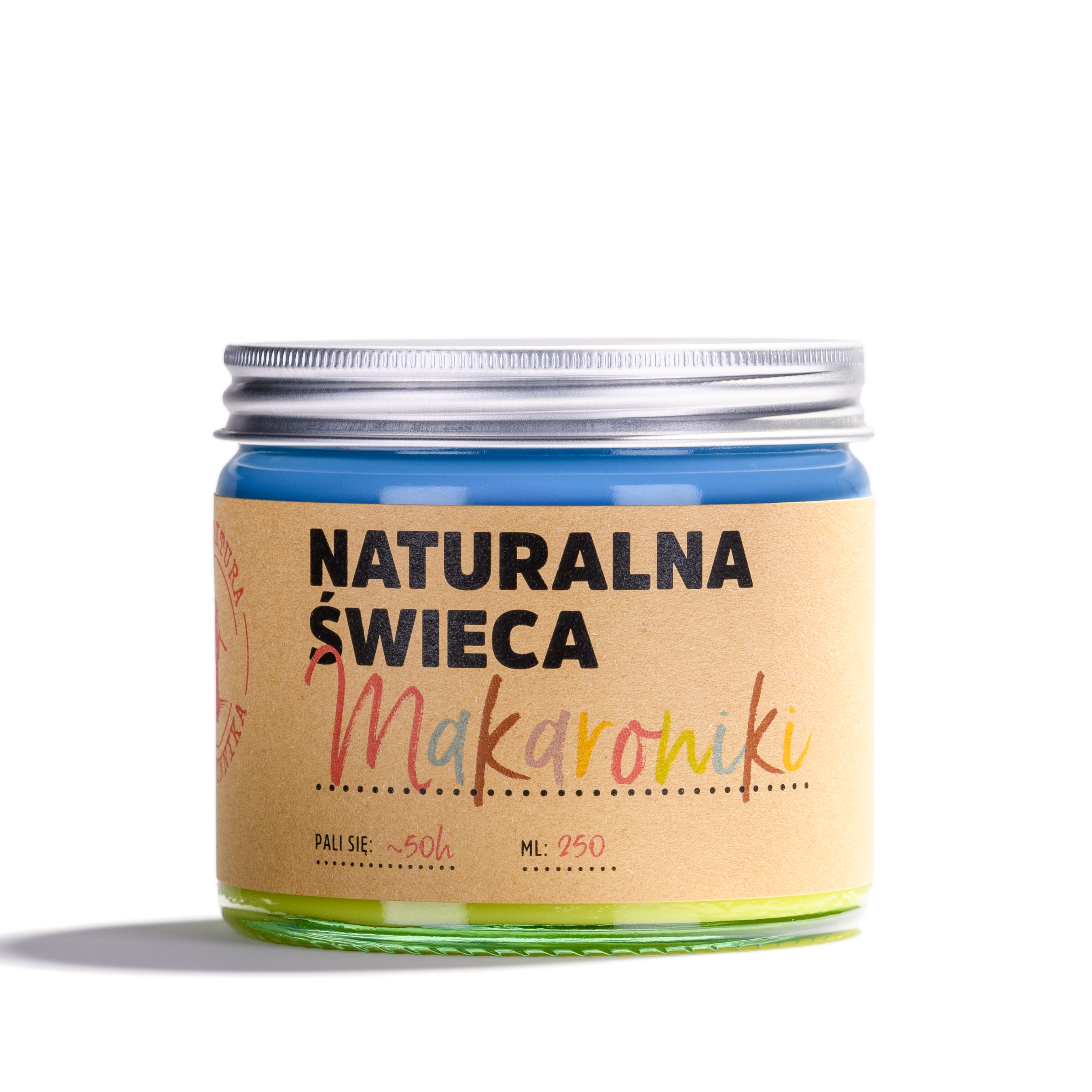 Naturalna Świeca Sojowa Makaroniki
