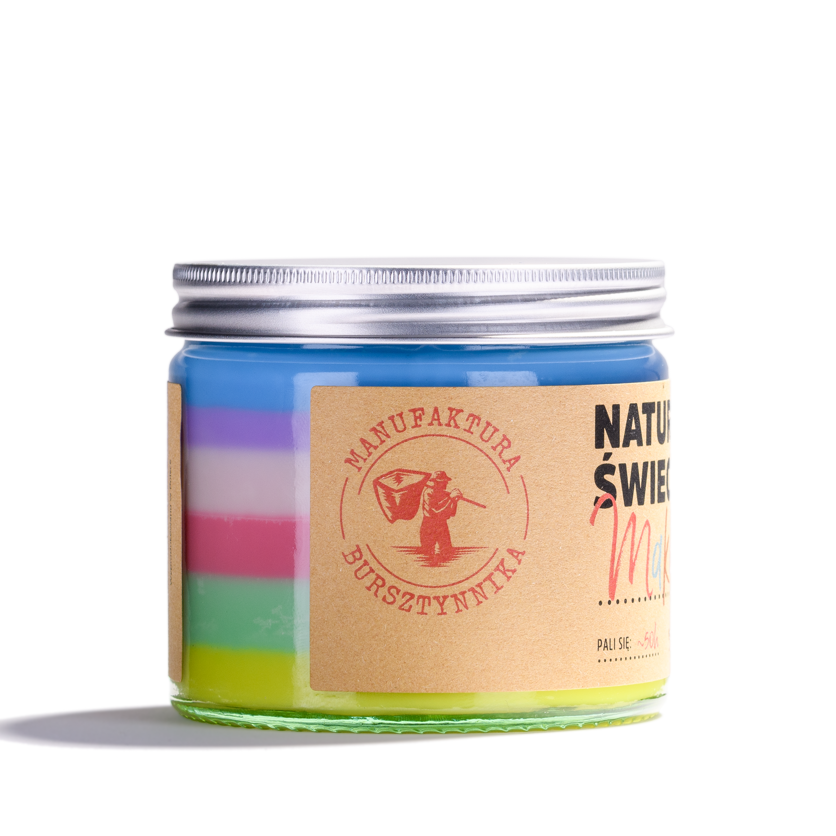 Naturalna Świeca Sojowa Makaroniki