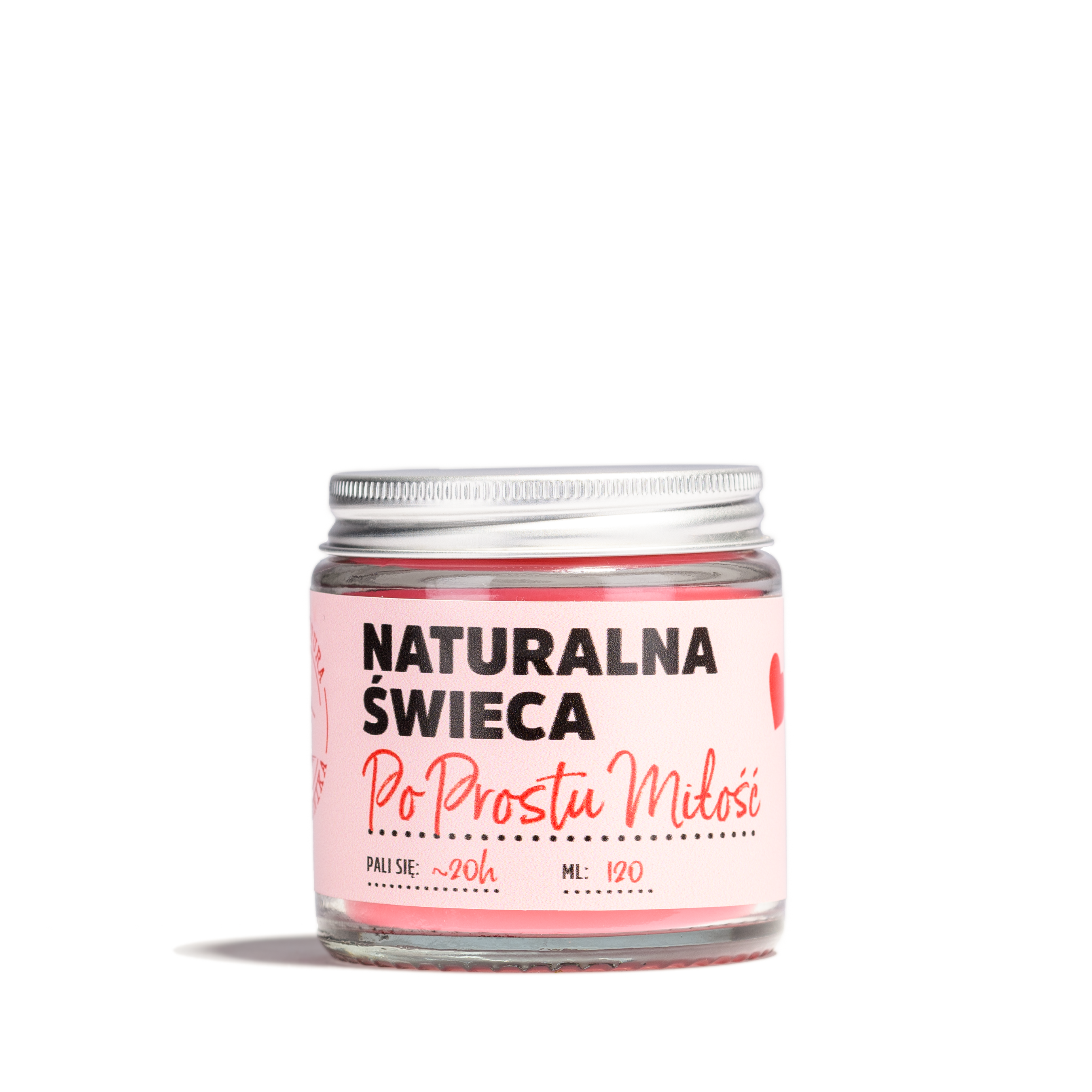 Natural candle Simply Love