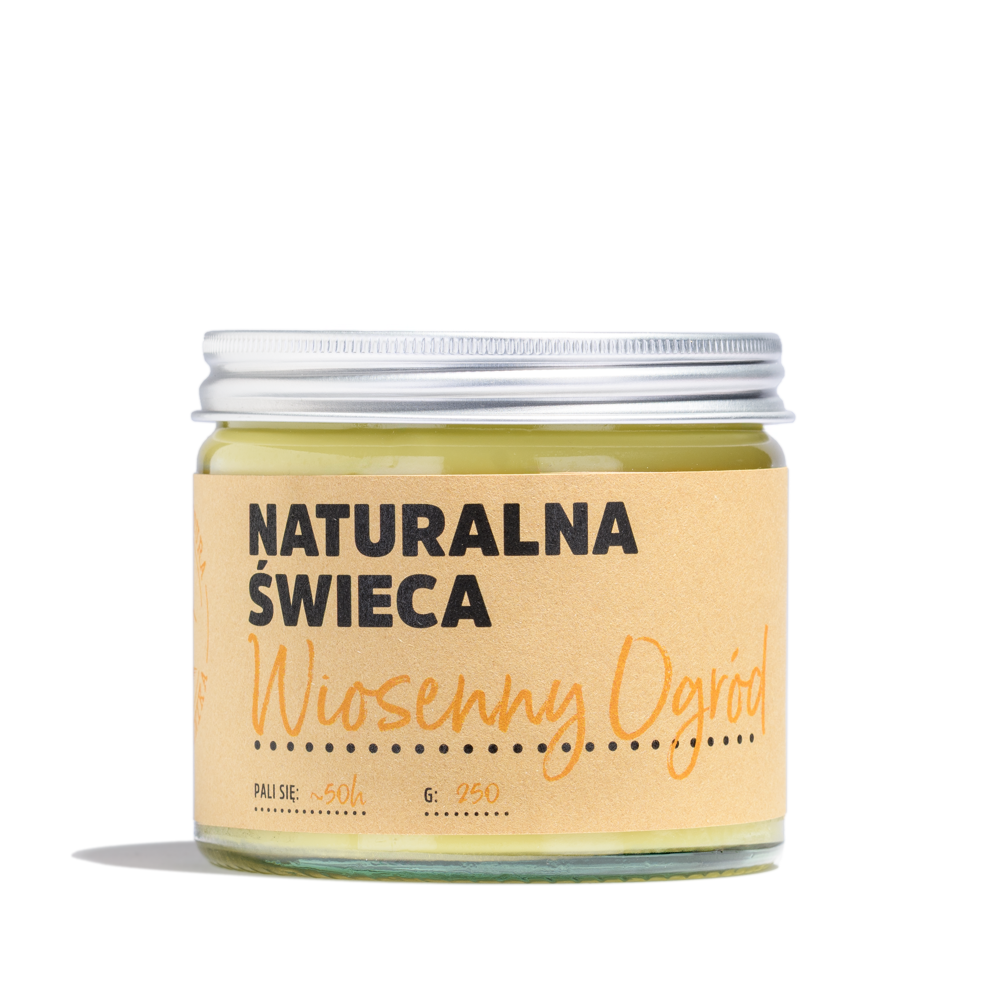 Naturalna Świeca Sojowa Wiosenny Ogród