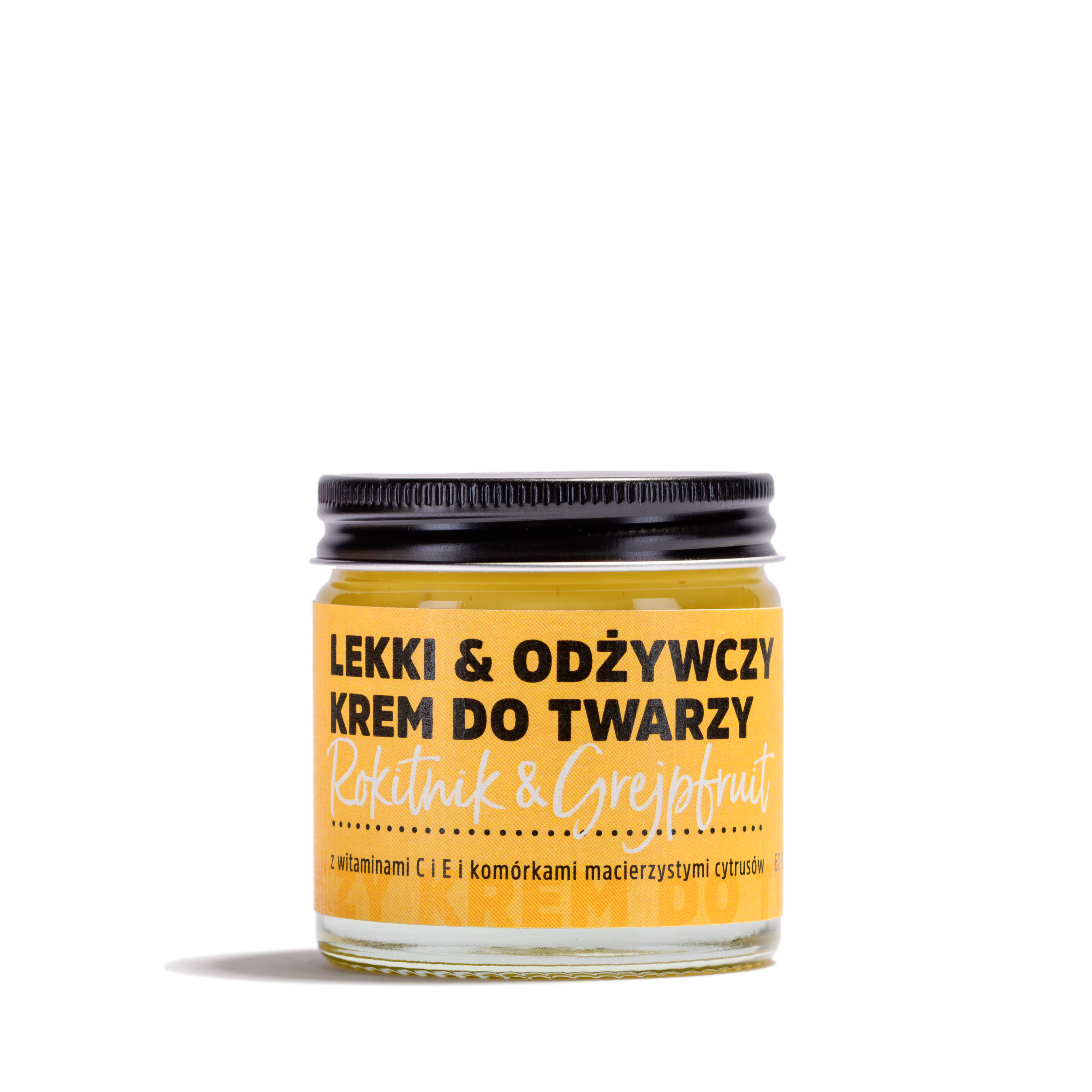 Lekki krem do twarzy z rokitnikiem