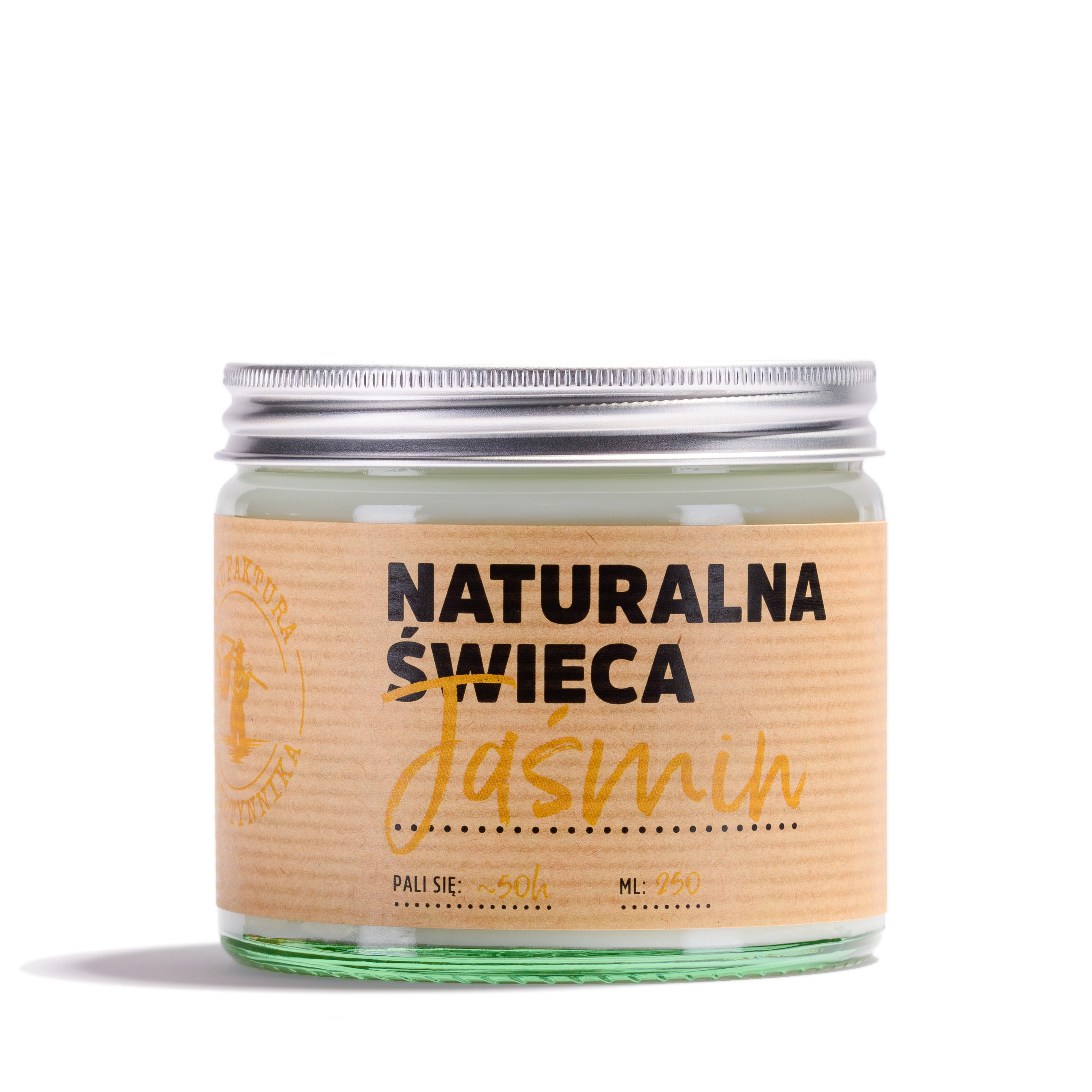 Naturalna Świeca Sojowa Jaśmin