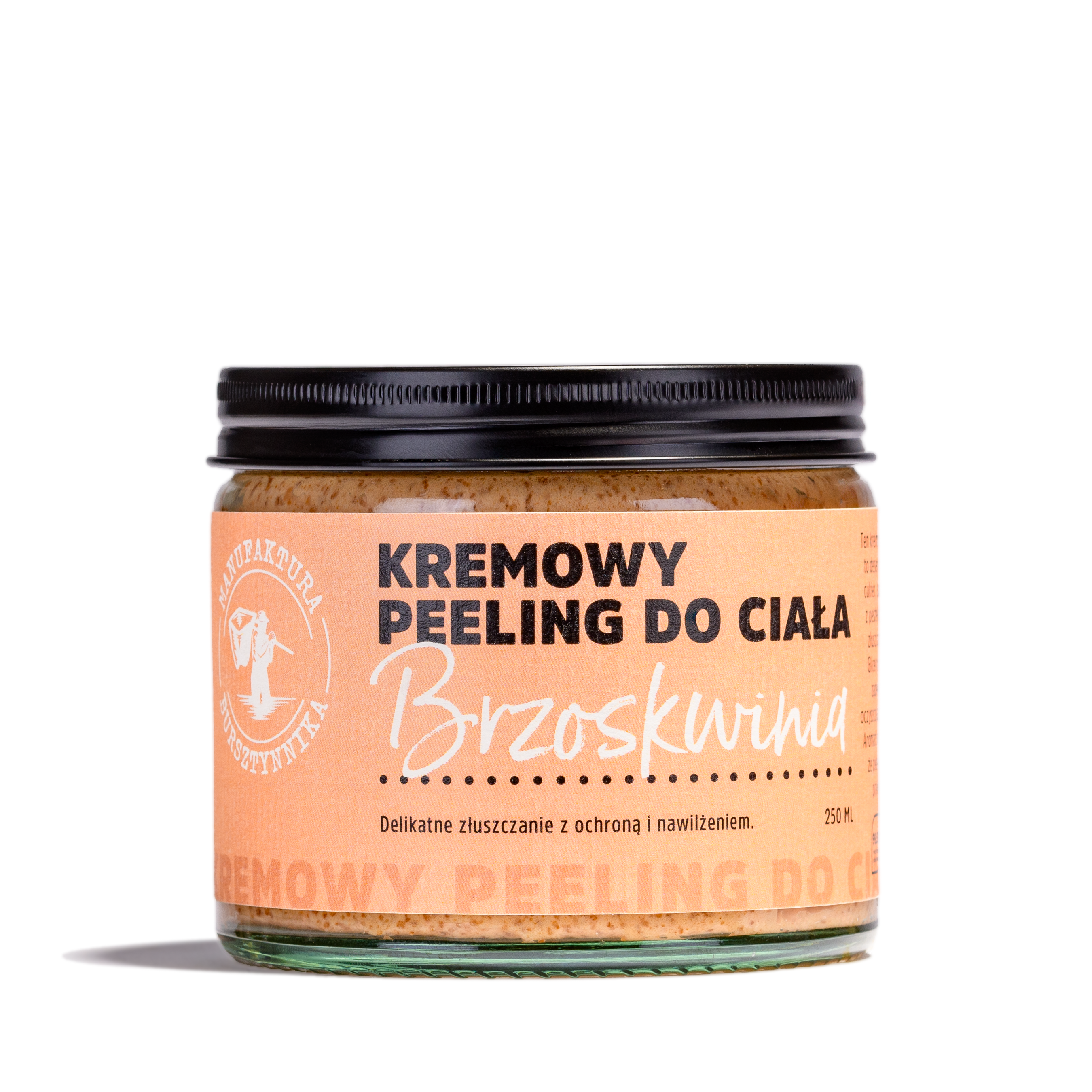 Kremowy peeling do ciała Brzoskwinia