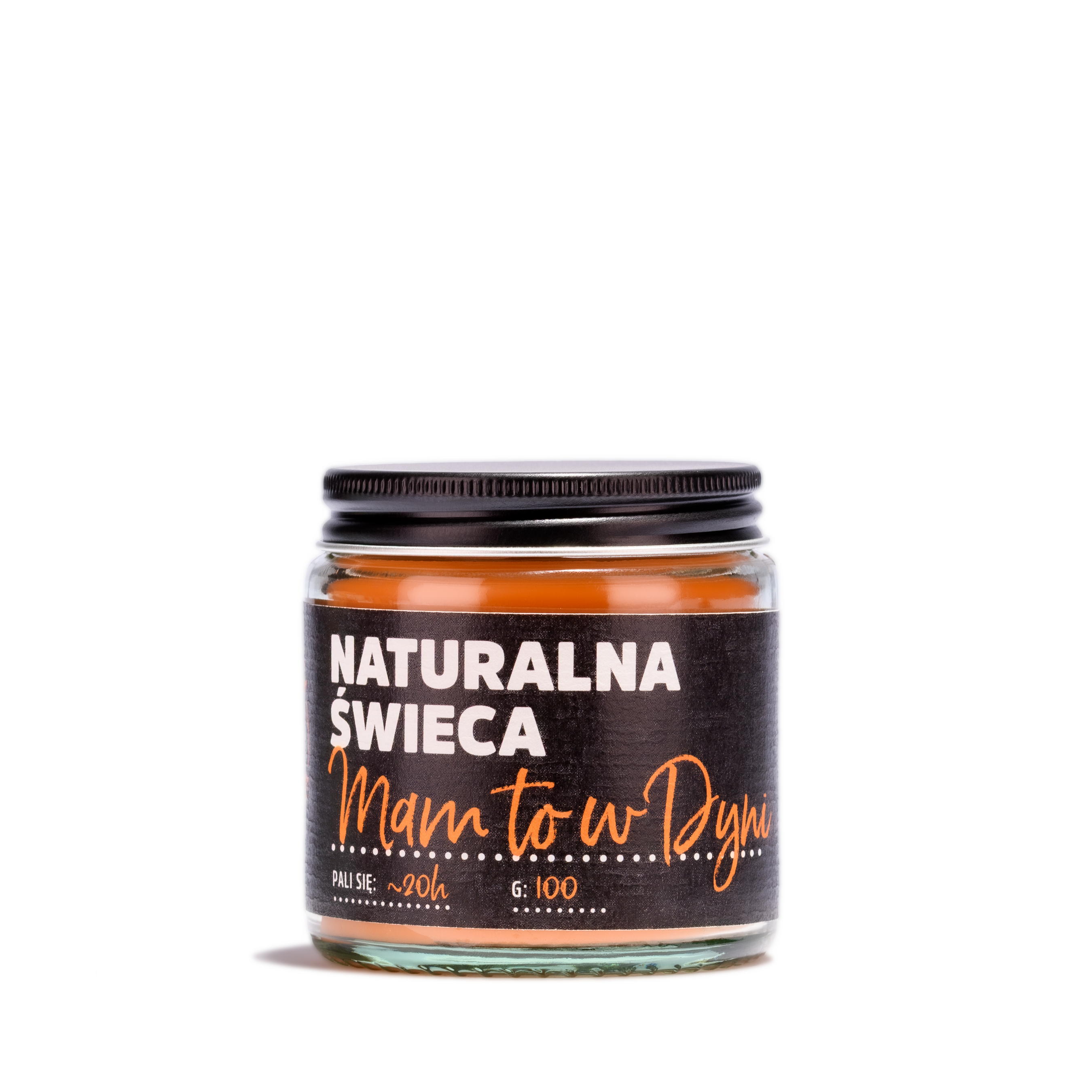 Natural Pure Pumpkin Soy Candle