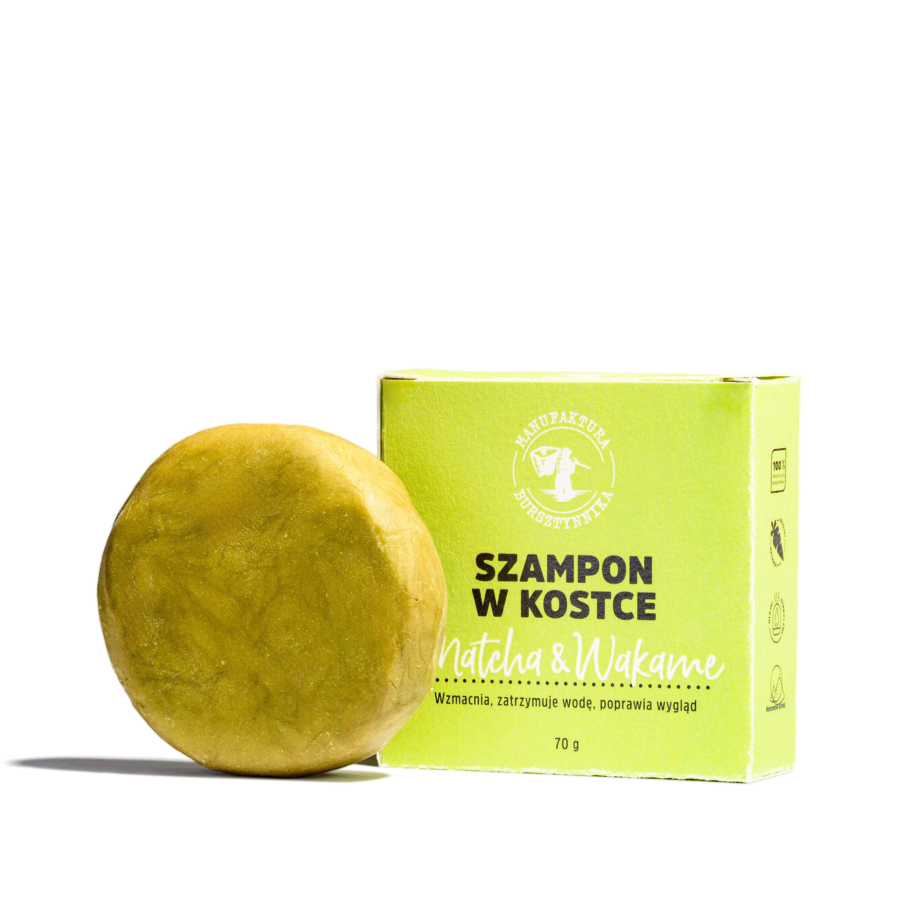 Matcha & Wakame shampoo bar