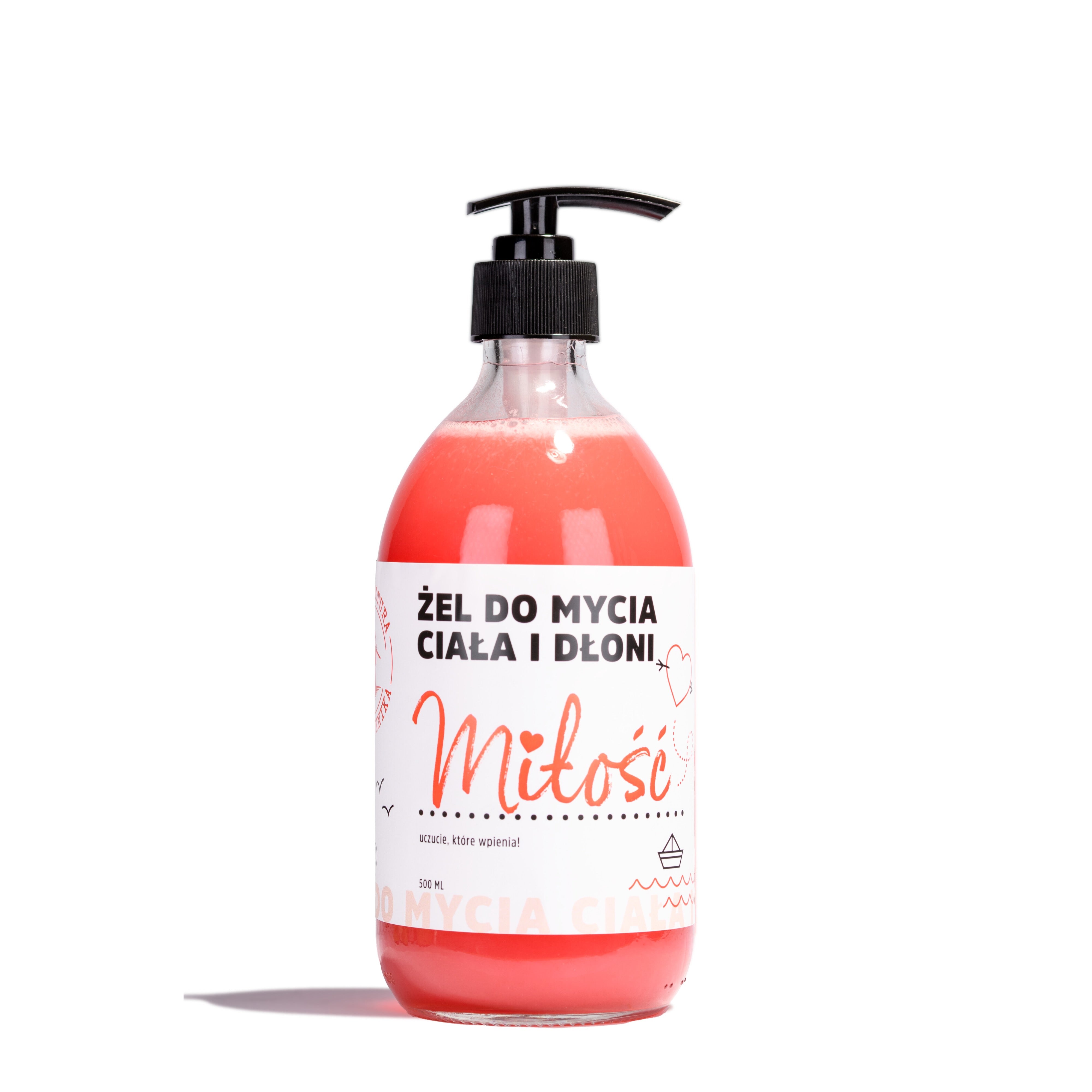 Żel do mycia ciała i dłoni Miłość