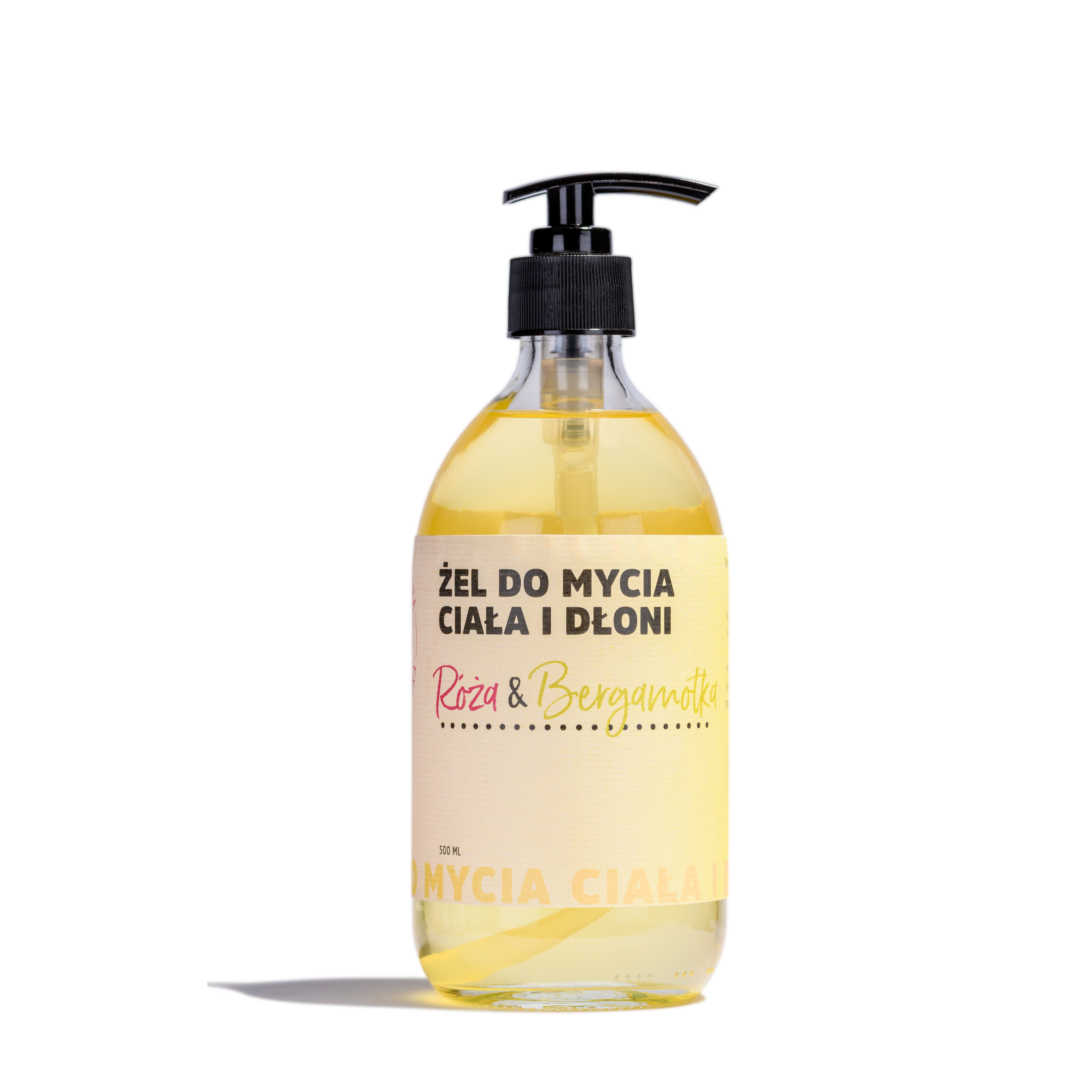 Żel do Mycia Ciała i Dłoni Róża & Bergamotka