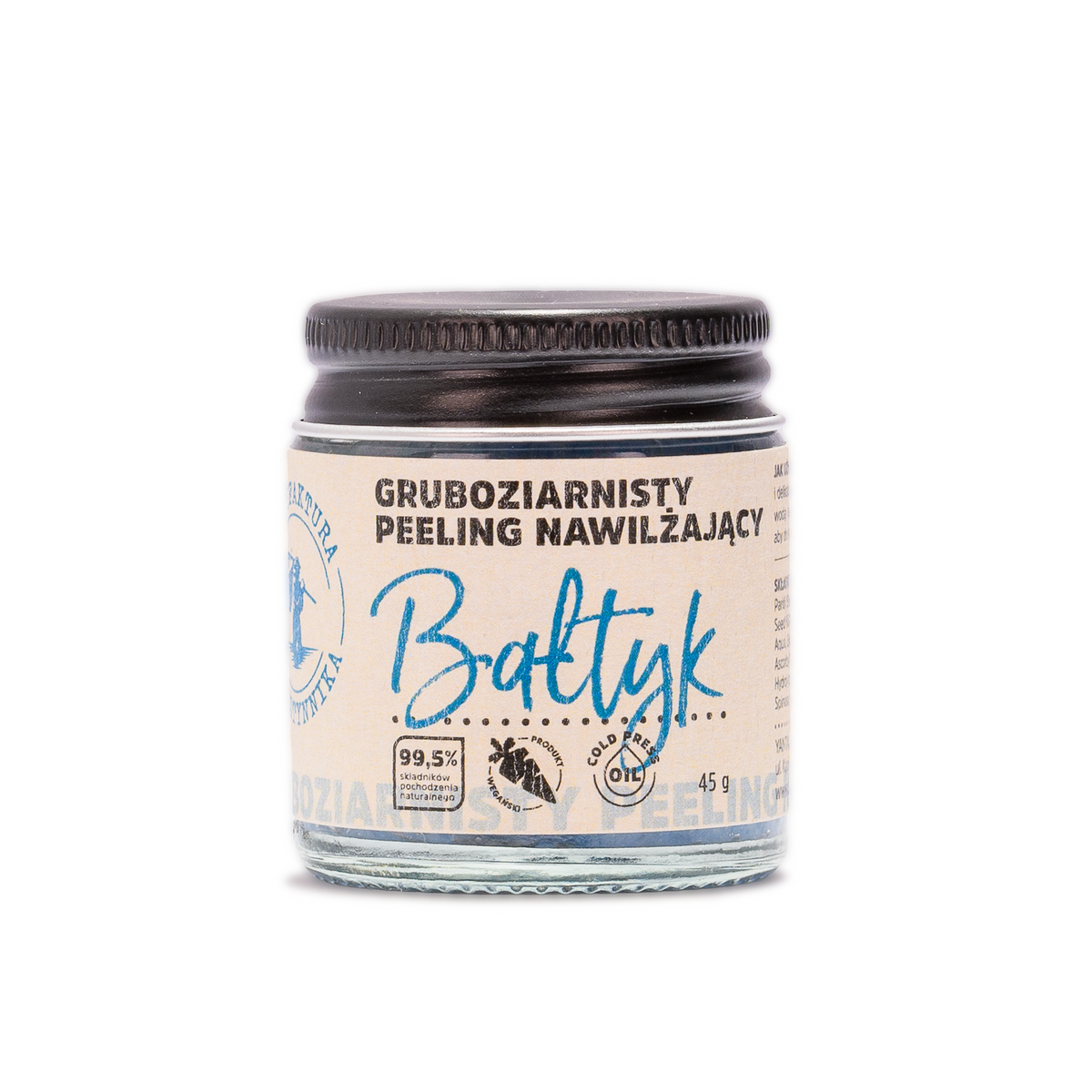 Gruboziarnisty Peeling Nawilżający Bałtyk