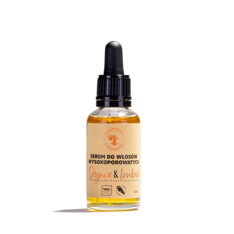 High Porosity Hair Serum Pumpkin & Ginger