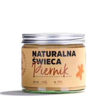 Natural Gingerbread Soy Candle