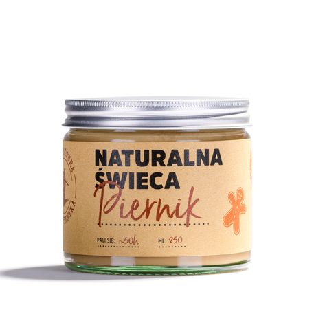 Natural Gingerbread Soy Candle