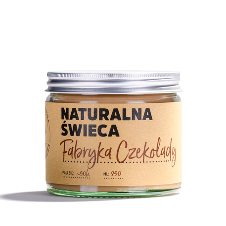 Natural Soy Candle Chocolate Factory