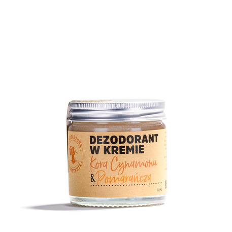 Cinnamon Bark & Orange Cream Deodorant