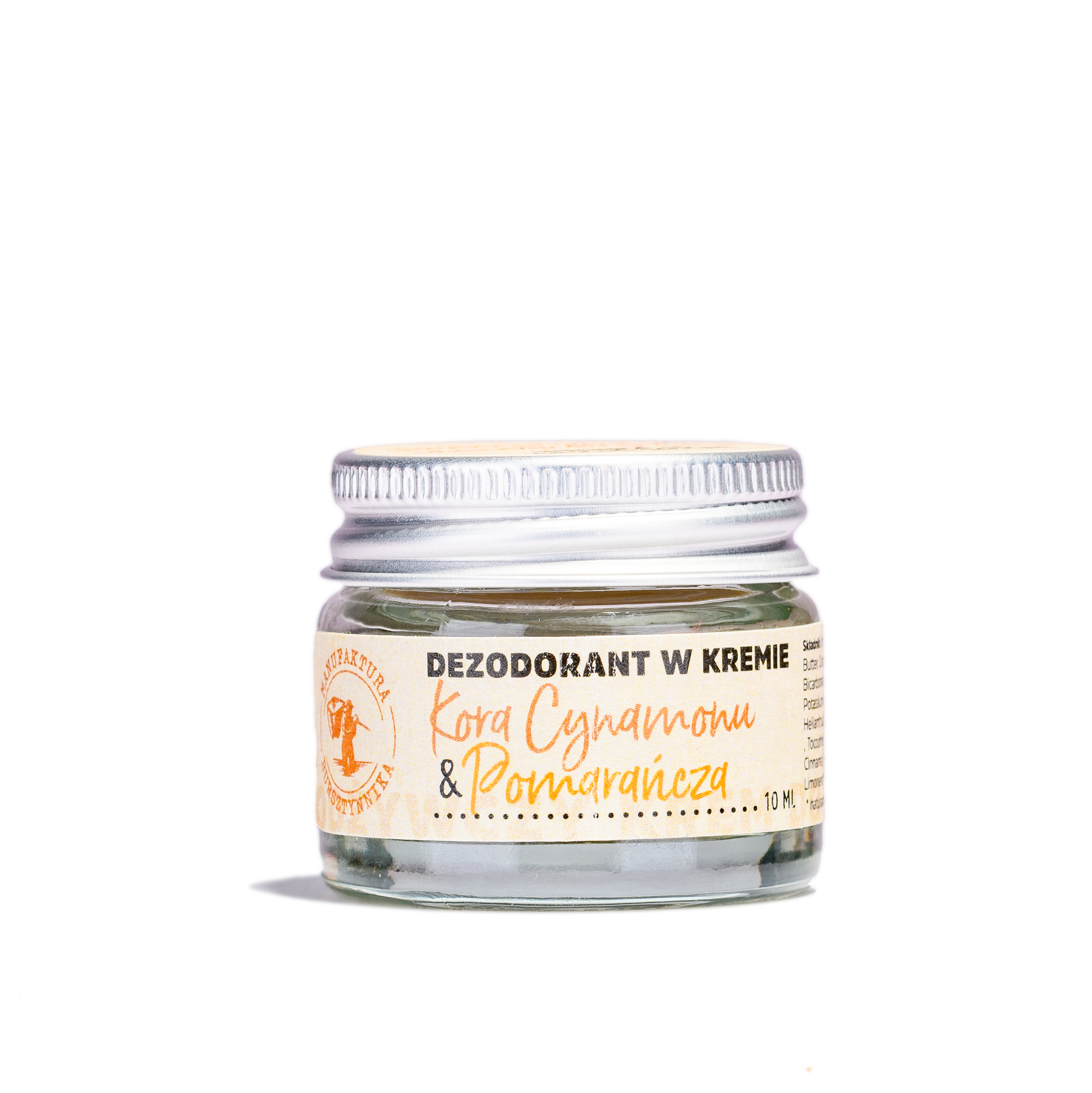 Cinnamon Bark & Orange Cream Deodorant