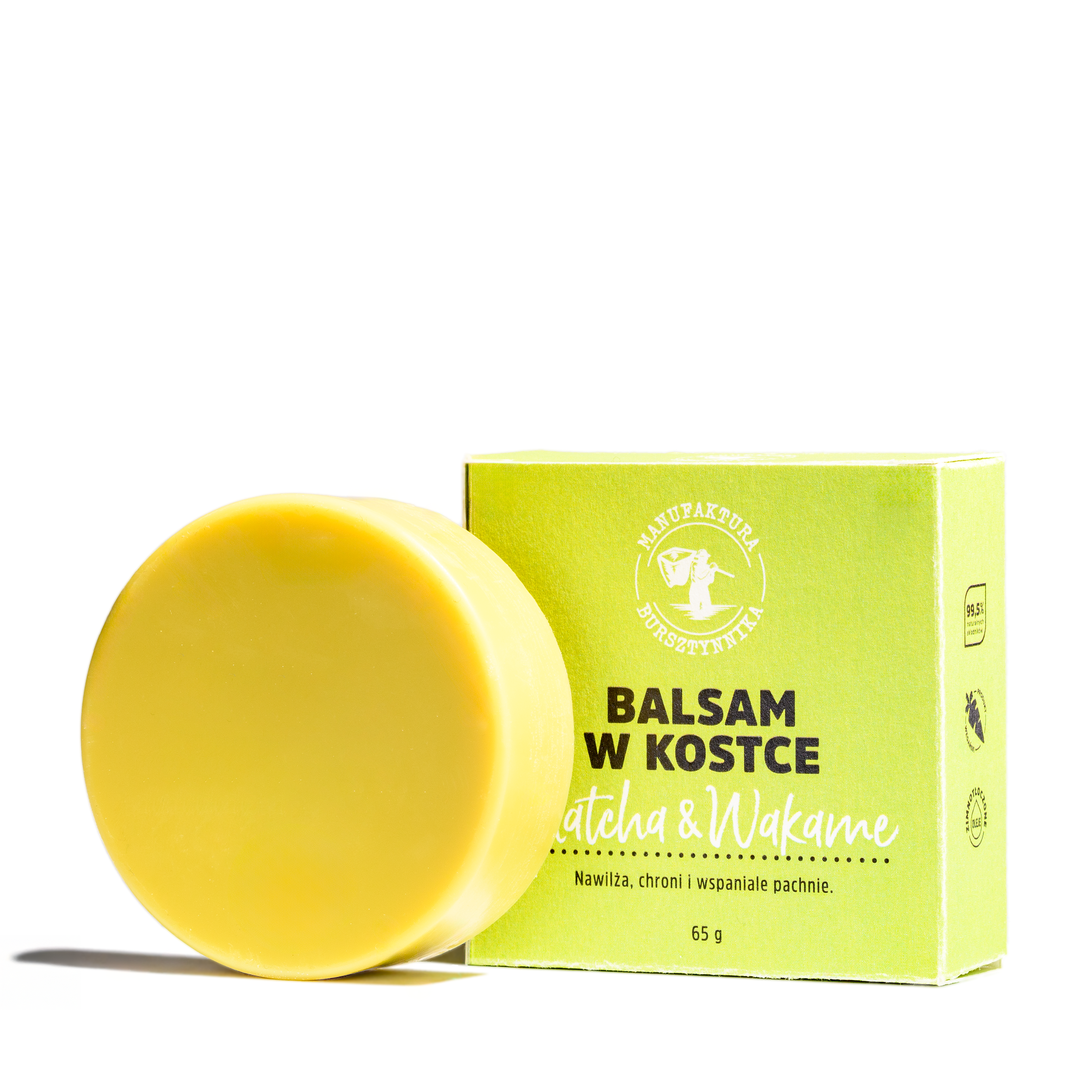 Matcha &amp; Wakame balm bar