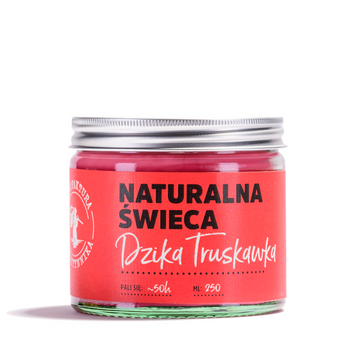 Natural Wild Strawberry Soy Candle