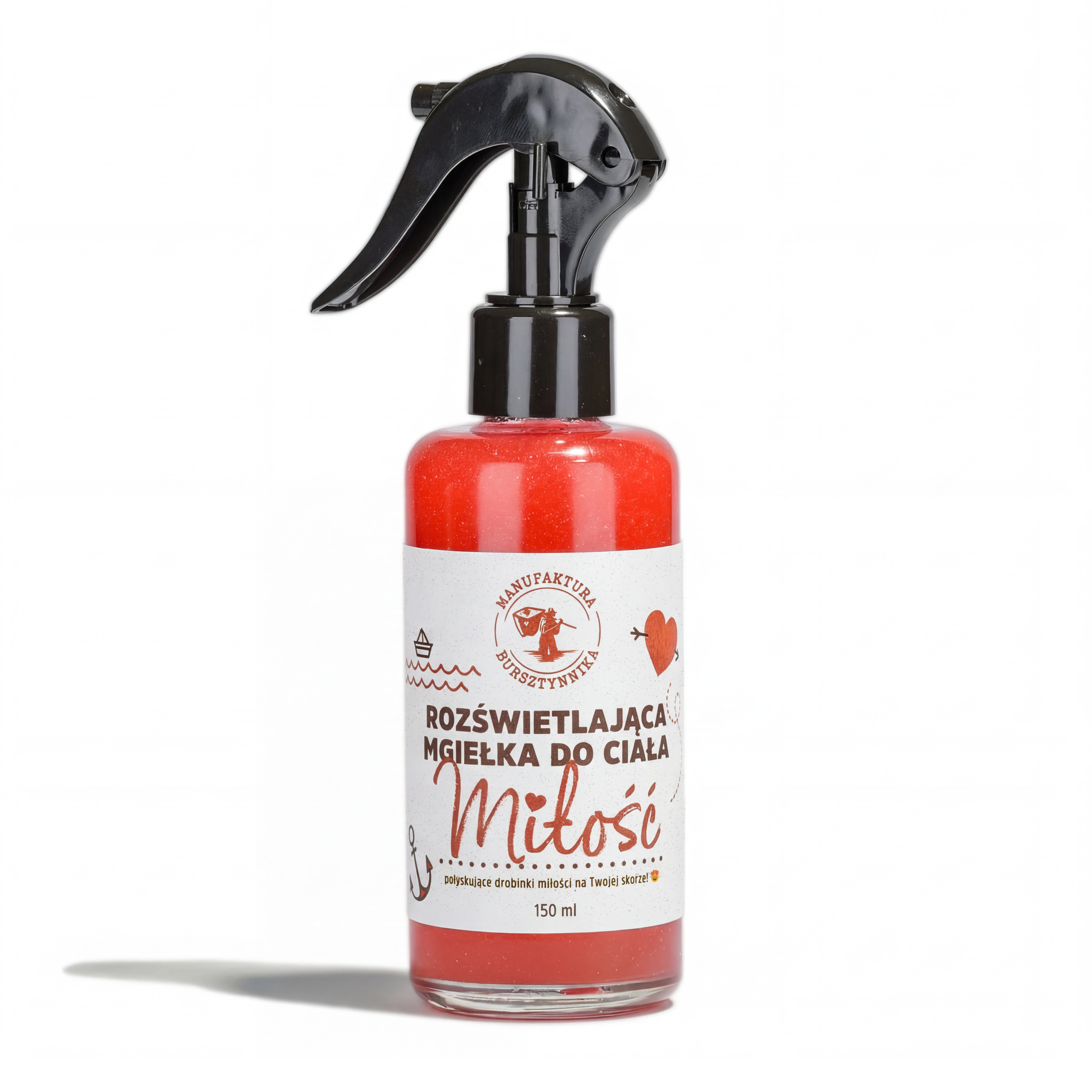 Rozświetlająca mgiełka do ciała Miłość