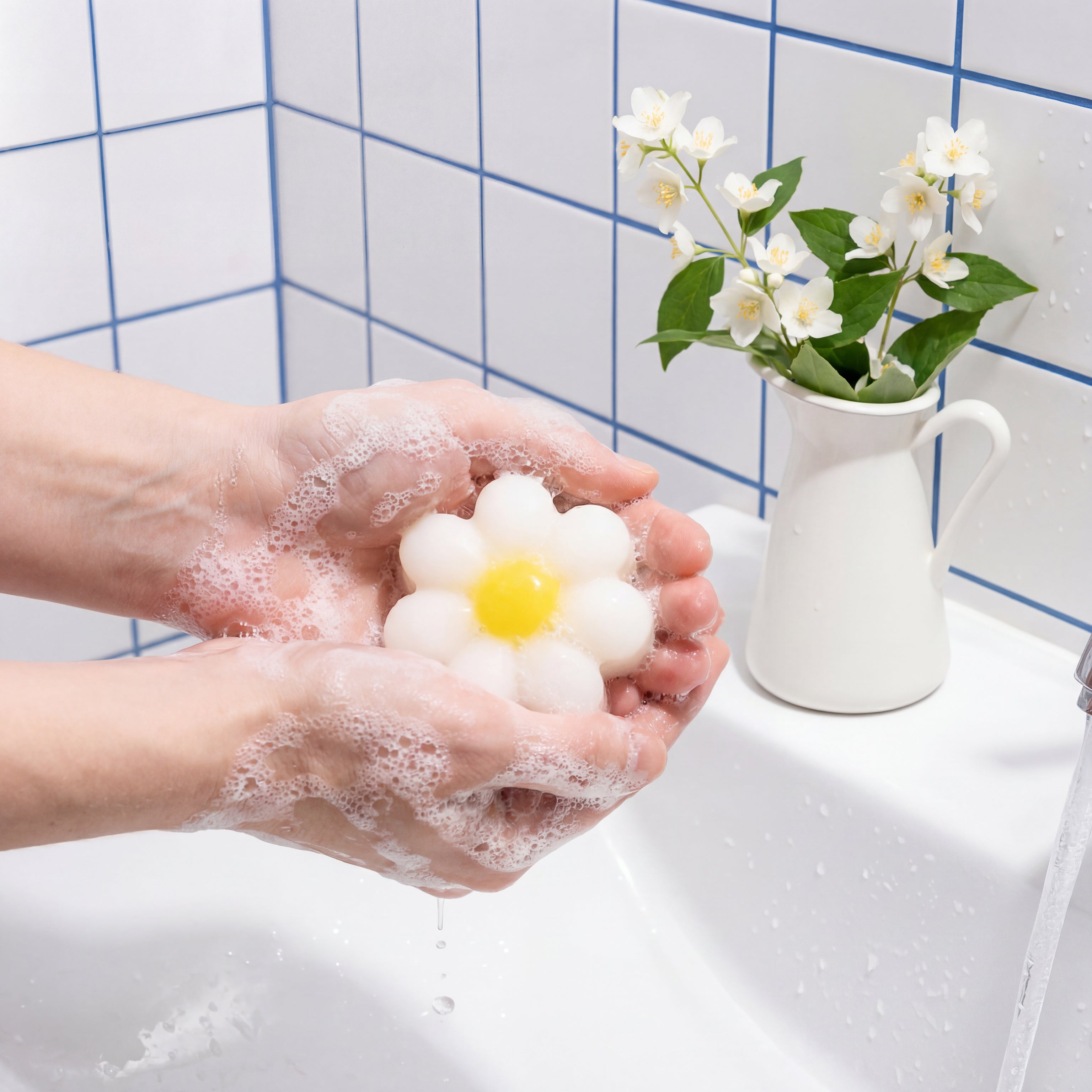 Mydło Naturalne Jaśmin & Bawełna