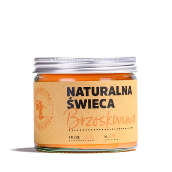 Natural Peach Candle